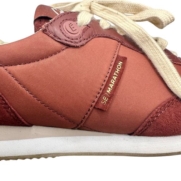 Sam Edelman | Women | Tori Trainer Reve Canyon Clay Suede Athletic Shoes | 9 M - Picture 13 of 16